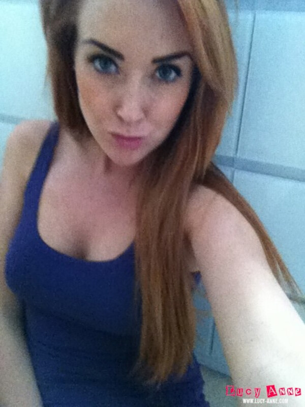 In my blue top