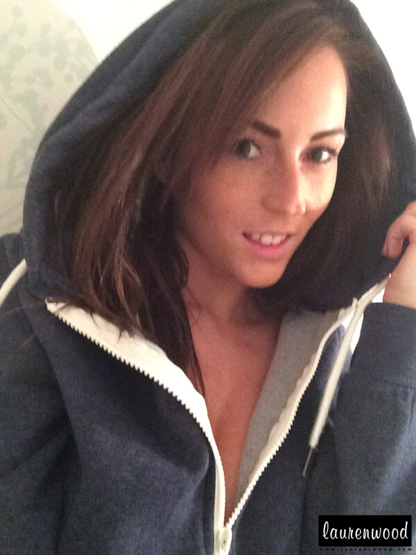 Selfies in hoodie