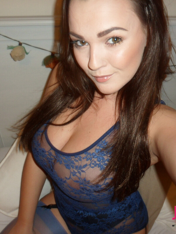 Sexy blue bodysuit